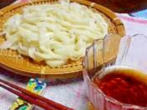 足踏みで簡単☆うどん